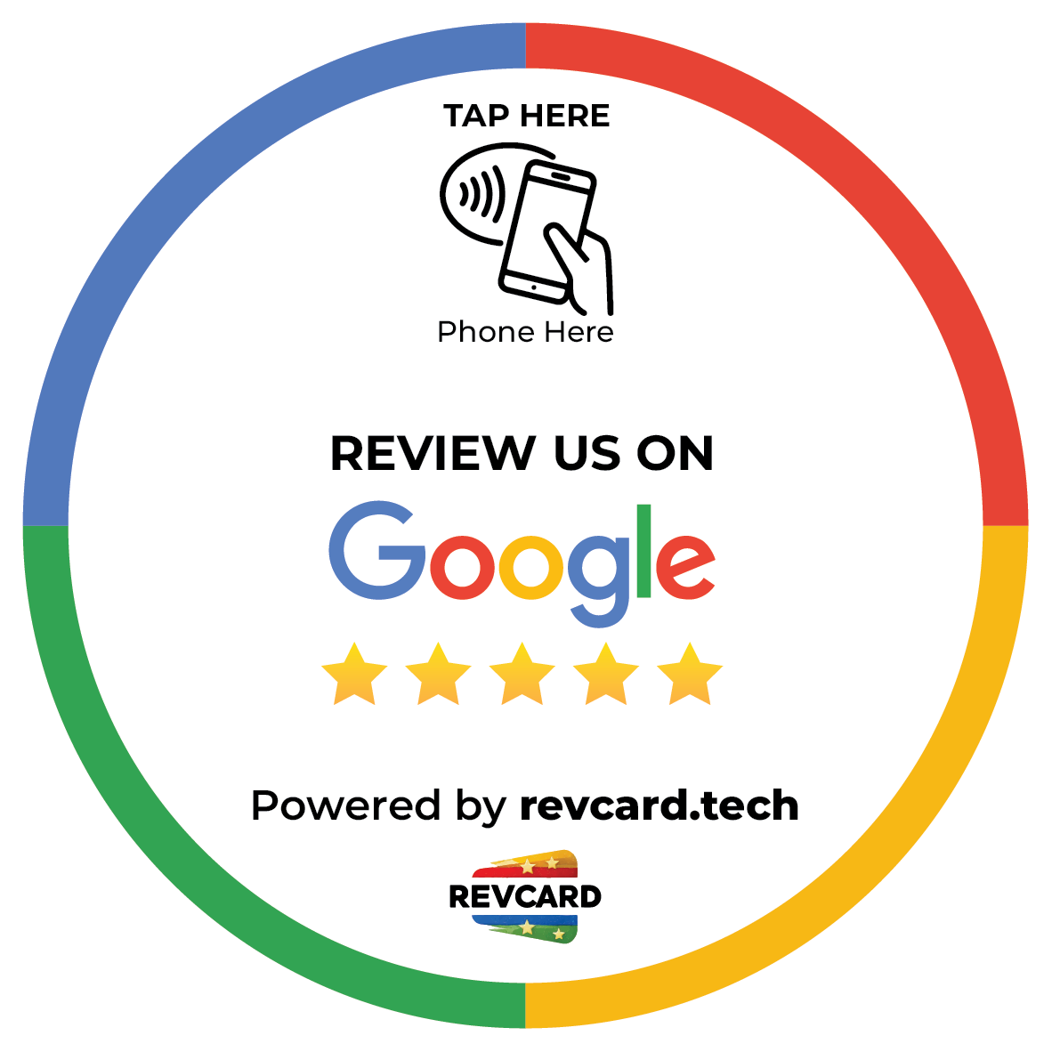 (Stickers) Google Review / RevCard